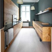 L'idée d'appliquer une photo de conception de cuisine légère