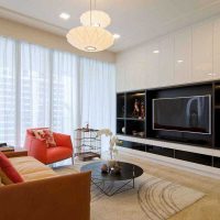 l'idée d'un salon intérieur lumineux chambre à coucher 20 m² photo