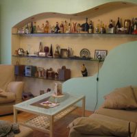 l'idée d'un bel intérieur de chambre de 18 m² photo