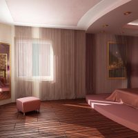 version d'un intérieur lumineux d'une chambre pour une fille dans un style photo moderne