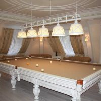idea de una sala de billar de estilo brillante photo