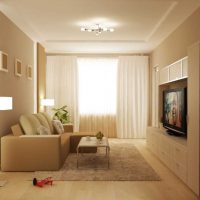 l'idée d'un salon lumineux de style chambre à coucher de 20 m² la photo