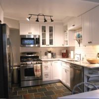 l'idée d'une belle cuisine design 9 m² photo