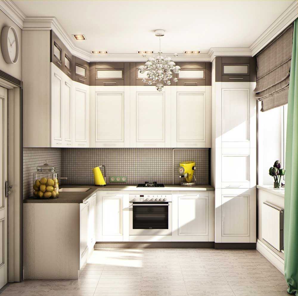 exemple d'un décor de cuisine insolite de 9 m²