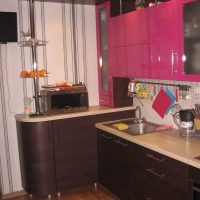 variante du décor insolite de la cuisine 9 m² image