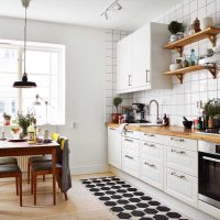 l'idée d'une cuisine lumineuse design de 14 m²