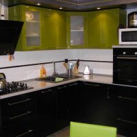l'idée d'une belle cuisine design 14 m² photo