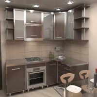 idée d'une cuisine lumineuse de 8 m² photo