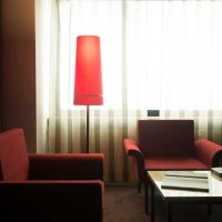 variante d'un décor de chambre intéressant dans la photo de style soviétique