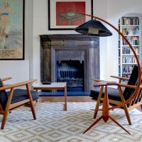 l'idée d'un intérieur lumineux d'un appartement dans l'image de style soviétique