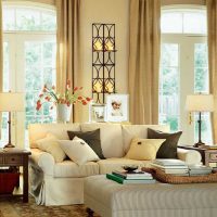 variante d'une combinaison lumineuse de beige dans le style d'une photo d'appartement
