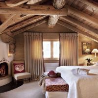 possibilité d'utiliser le style russe dans une belle photo d'appartement design