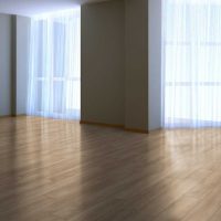la possibilité d'utiliser un stratifié léger dans une belle image de décor à la maison