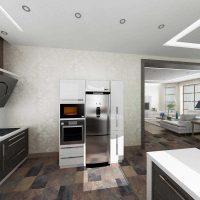 idée d'utiliser la conception de la lumière dans une belle photo intérieure appartement
