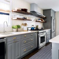 option pour appliquer une photo de cuisine de style lumière