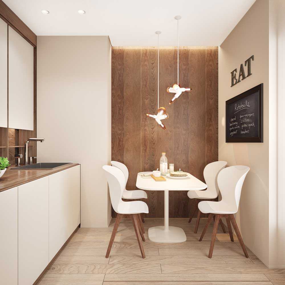 l'idée d'une cuisine lumineuse de 8 m²