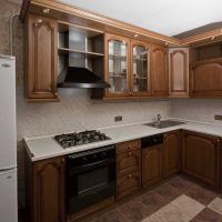 variante du beau style de la cuisine 9 m² image