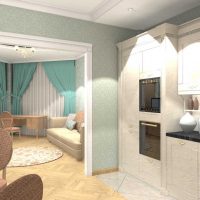 l'idée d'une belle image intérieure de l'appartement