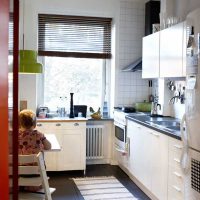 variante d'une belle cuisine design photo 8 m²