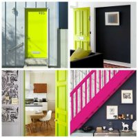 l'idée d'une combinaison de couleurs claires dans la conception d'une photo d'appartement moderne