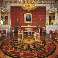 variante d'un décor de maison clair dans la photo de style roman