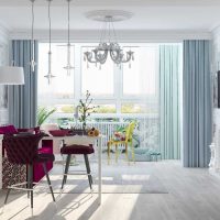 variante d'un appartement intérieur lumineux photo