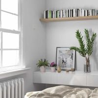 idée d'un intérieur de chambre insolite pour une fille dans un style photo moderne