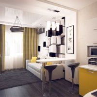 variante d'une belle image de décor d'appartement