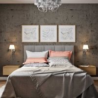 option d'un style lumineux d'une chambre pour une photo de jeune homme