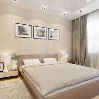 l'idée d'une combinaison inhabituelle de couleurs dans le style d'une chambre moderne photo
