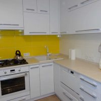L'idée d'un décor de cuisine clair photo 14 m²