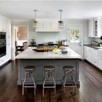 option pour appliquer une belle photo de style cuisine