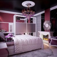 idée d'un beau décor de chambre pour une fille dans un style photo moderne