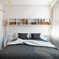 l'idée d'un beau design d'un salon chambre 20 m² photo
