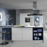 variante du beau style de la cuisine photo 14 m²
