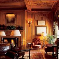 l'idée d'un beau décor de l'appartement dans l'image de style romance
