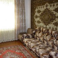 l'idée d'une conception inhabituelle d'un appartement dans la photo de style soviétique