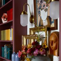 variante de combinaison de couleurs claires dans le style d'une pièce moderne picture