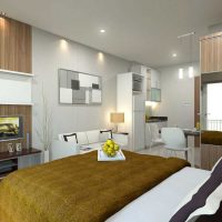l'idée d'une combinaison de couleurs vives dans le décor d'un appartement moderne photo