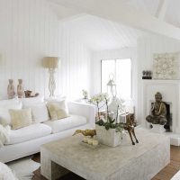 l'idée d'une belle combinaison de couleurs à l'intérieur d'un appartement moderne