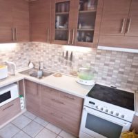 cocina beige 5 metros cuadrados