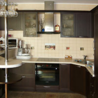 design moderne de petite cuisine