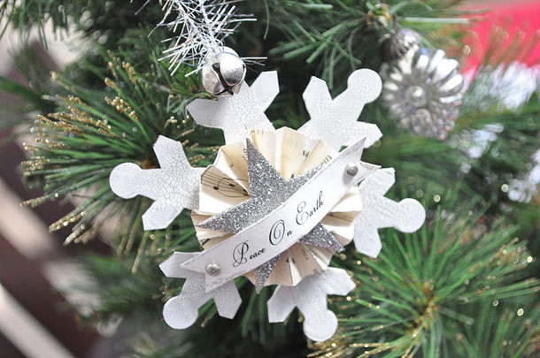 flocons de neige de noël