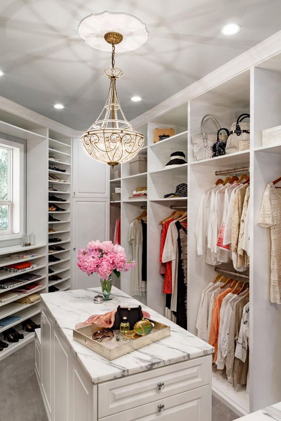 éclairage du vestiaire