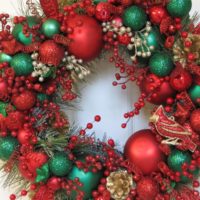 Guirlande de Noël de jouets de Noël
