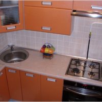 l'intérieur de la cuisine à Khrouchtchev 6 km