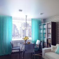 interesante diseño de un apartamento de una habitación