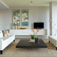 conception de salon minimaliste