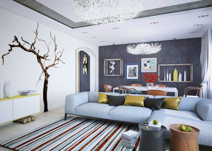 décor d'un petit salon