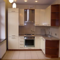cuisine 6 mètres carrés dans l'appartement